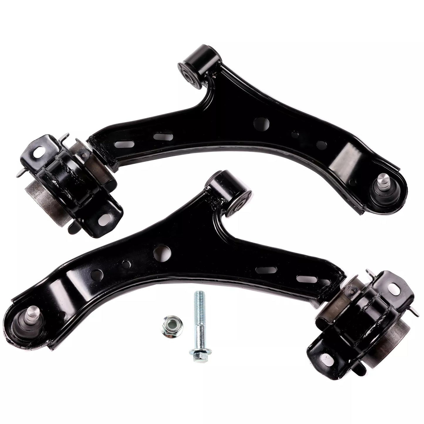 2pc K80726 K80727 Front Lower Control Arms with Ball Joint for Ford Mustang 2005-2010