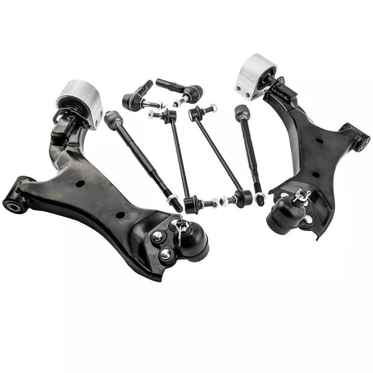 8pc K623489 K623488 K750188 K750189 EV801158 ES800640 Front Lower Control Arm Sway Bars for Chevrolet Equinox 2010 2011 2012 2013 2014 2015 2016 2017 for GMC Terrain 2010-2017