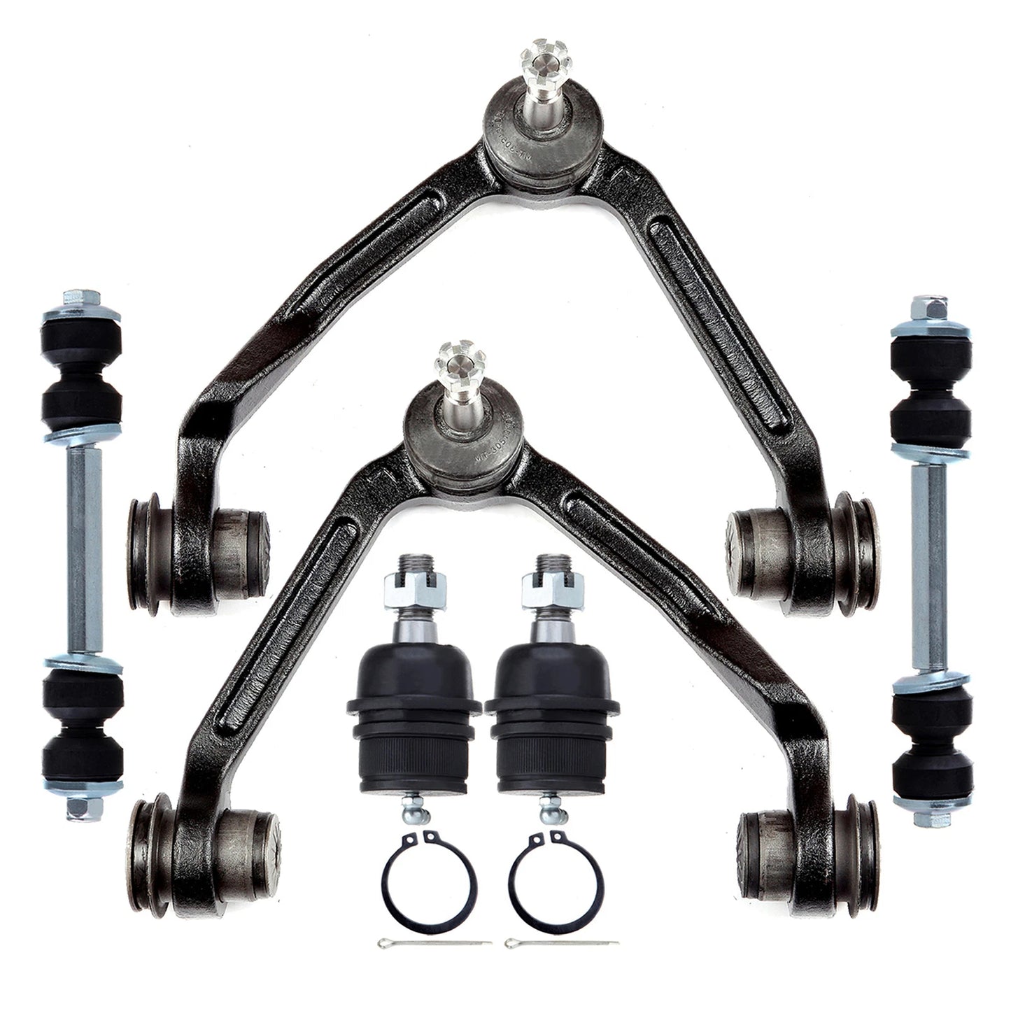 6pc K8722T K8724T K8695T K8772 Front Upper Control Arms Ball Joint Sway Bar For Ford F-150 4WD for Ford Expedition 4WD for Lincoln Navigator 4WD 1997 1998 1999 2000 2001 2002 2003