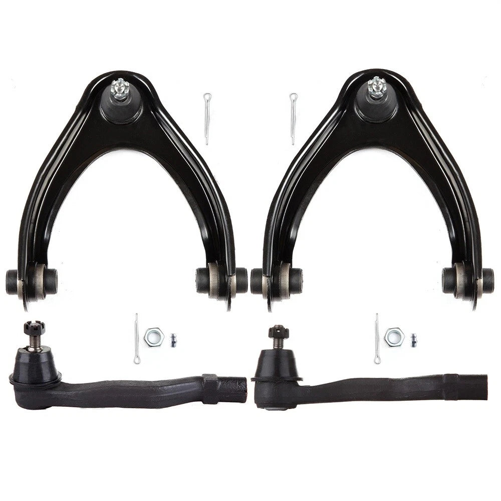 4pc K90450 K90451 ES3331 ES3332 Suspension Front Upper Control Arm Ball Joint Tie Rod End For Honda Civic 1996 1997 1998 1999 2000 for Acura EL 1997 1998 1999 2000