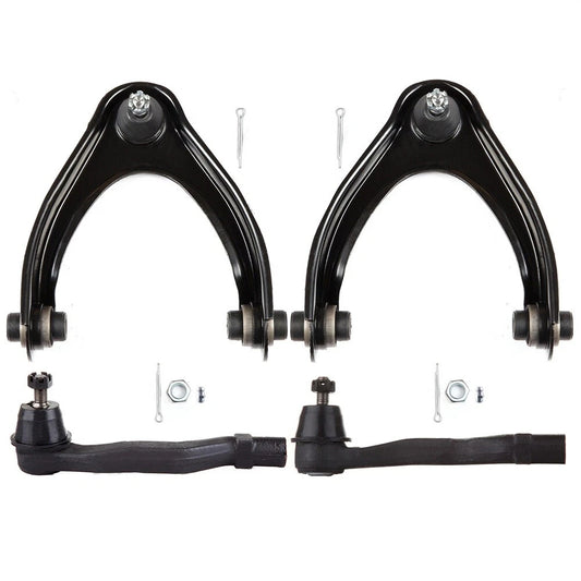4pc K90450 K90451 ES3331 ES3332 Suspension Front Upper Control Arm Ball Joint Tie Rod End For Honda Civic 1996 1997 1998 1999 2000 for Acura EL 1997 1998 1999 2000