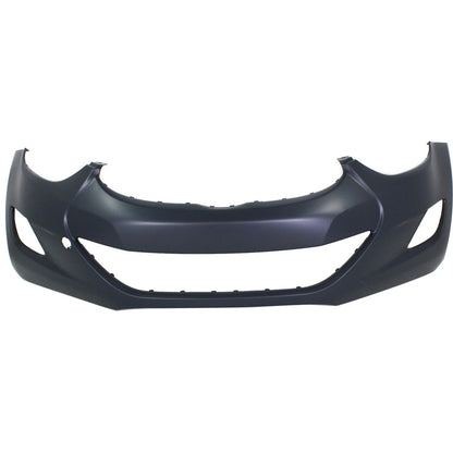 Primed Front Bumper Cover 865113X020 HY1000193 Replacement For Hyundai Elantra 2011 2012 2013 Korea Built Primed