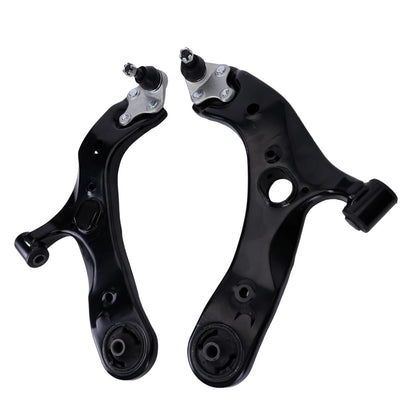 2pc K622202 K622203 Front Lower Control Arms with Ball Joint for Lexus CT200h 2011-2017 for Toyota Prius 2010-2015 for Toyota Prius Plug-In 2012-2015