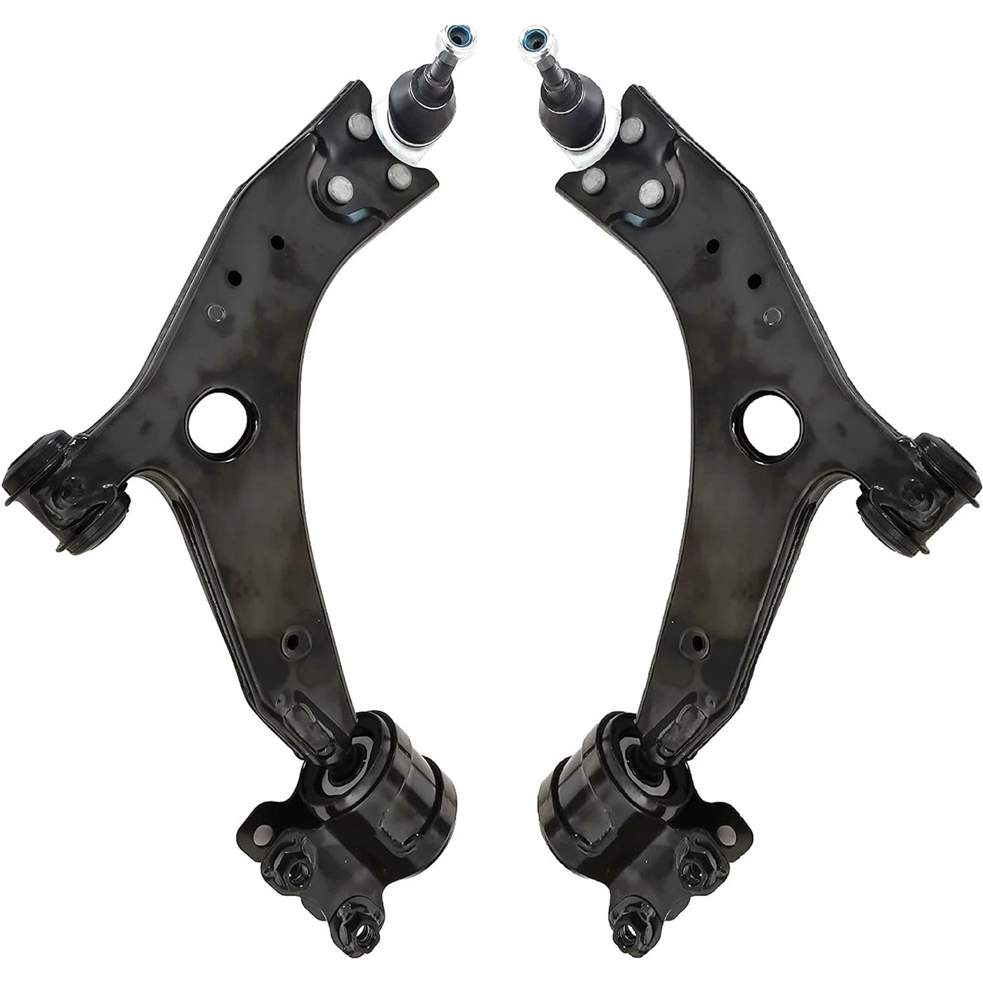 2pc K620598 K620599 Front Lower Control Arms with Ball Joints for Volvo C30 2007-2013 for Volvo C70 2006 for S40 2006-2011 for V50 2006-2011