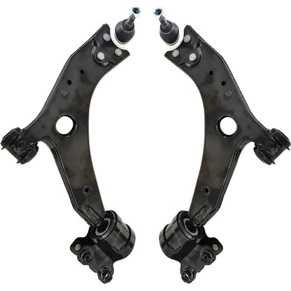 2pc K620598 K620599 Front Lower Control Arms with Ball Joints for Volvo C30 2007-2013 for Volvo C70 2006 for S40 2006-2011 for V50 2006-2011