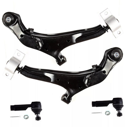 4pc K620354 K620355 ES3438 Front Lower Control Arm Ball Joint Outer Tie Rod End For Nissan Maxima 2000 2001 2002 2003 for INFINITI i30 2000 2001 for INFINITI i35 2002 2003 2004