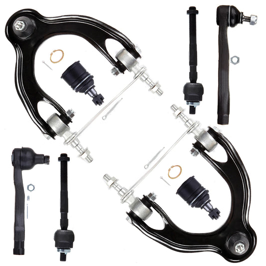 8pc K90448 K90449 K9802 EV299 ES2946 ES2943 Front Upper Control Arm Lower Ball Joint For Honda Civic CX DX EX 1992 1993 1994 1995