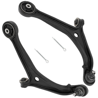 2pc MS601007 MS601008 Front Lower Control Arms with Ball Joint for Honda Odyssey 2005-2010