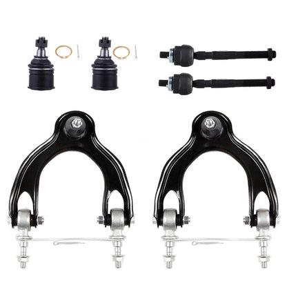 6pc K90448 K90449 K9802 EV299 Front Upper Control Arm And Ball Joint Kit For Honda Civic 1992 1993 1994 1995 for Acura Integra 1994 1995 1996 1997 1998 1999 2000 2001