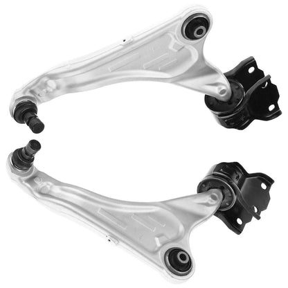 2pc MS101441 MS101442 Front Lower Control Arms Ball Joints for Land Rover Range Rover Evoque 2012-2019