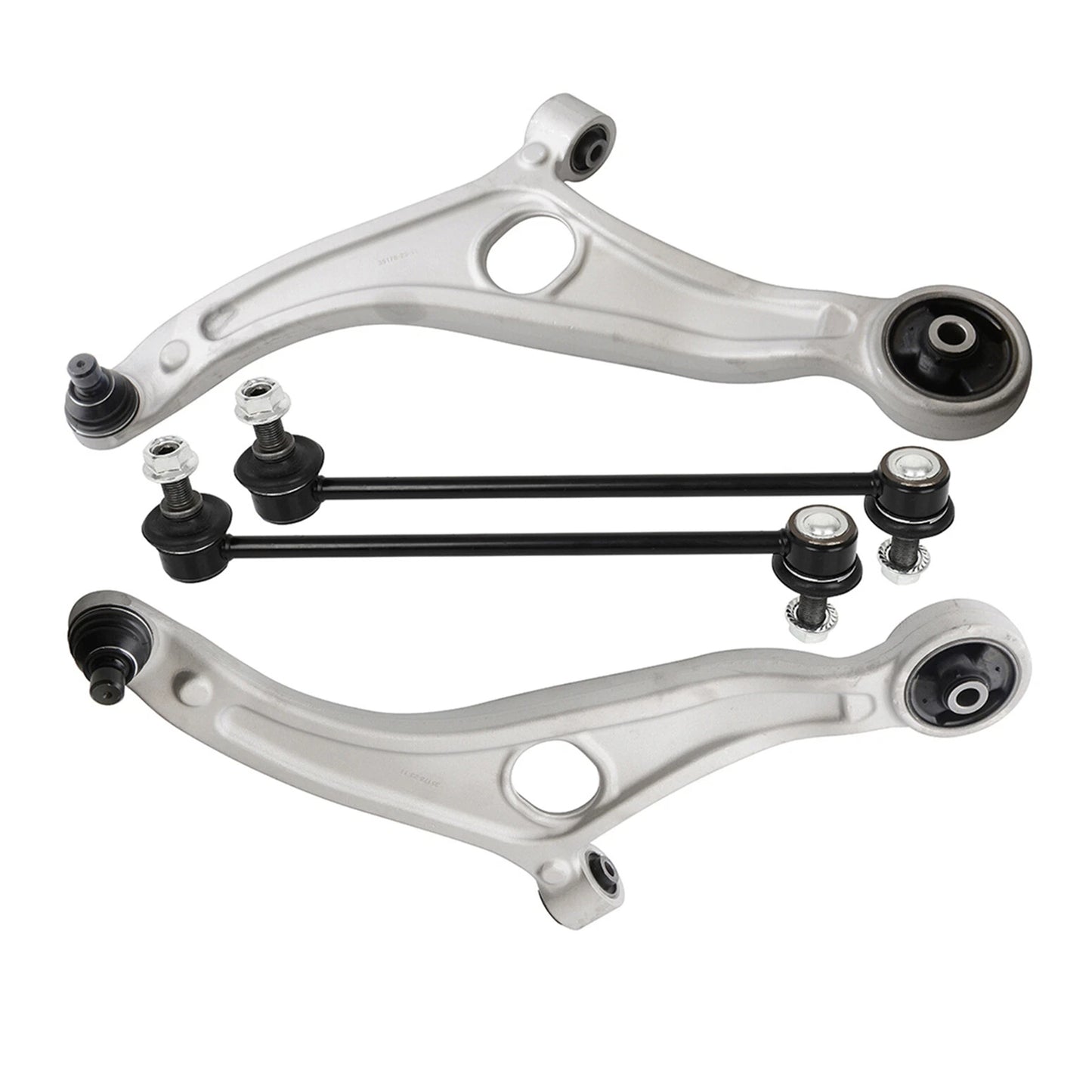 4pc K622367 K622368 K750658 Front Lower Control Arm with Ball Joints Sway Bars for Hyundai Sonata Azera 2012 2013 2014 2015 for Kia Optima 2012 2013 2014 2015 2016
