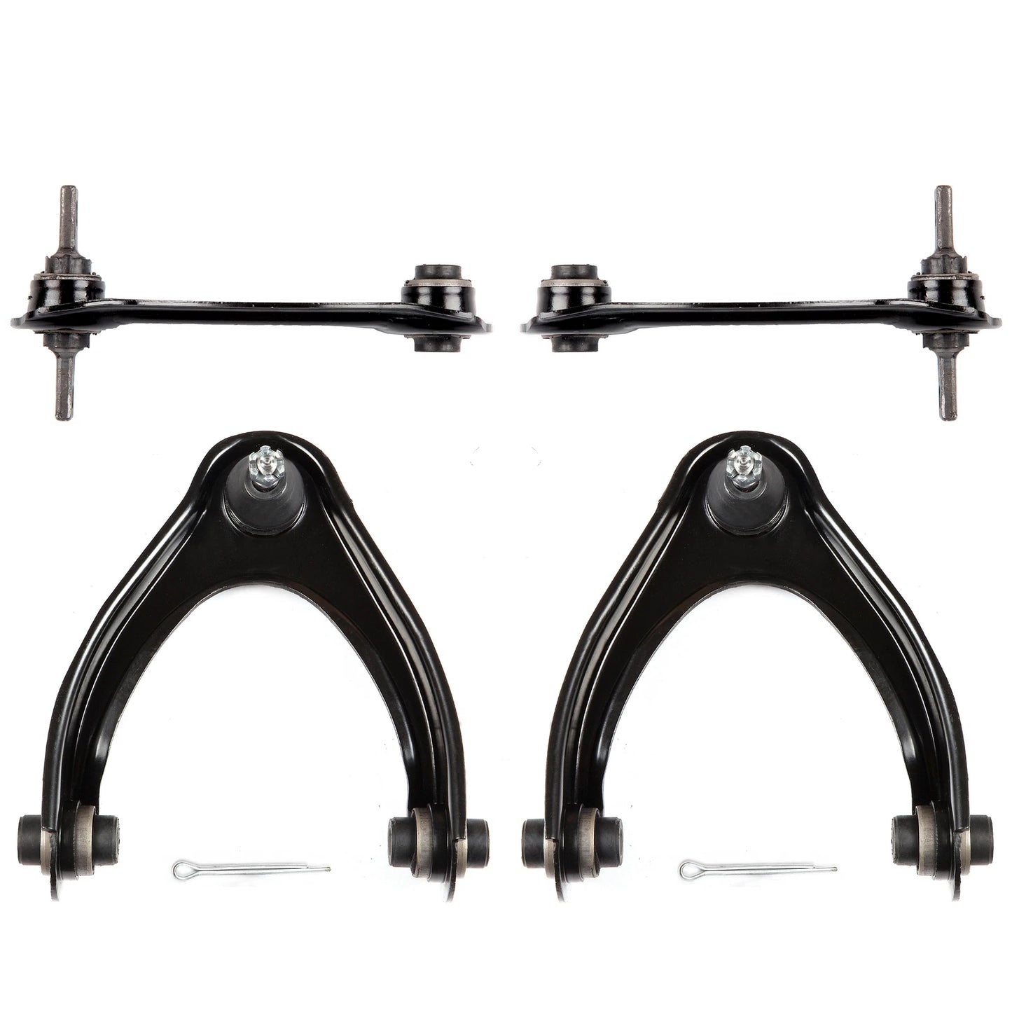 4pc K90450 K90451 K620048 K640286 Suspension Front Upper Control Arm Ball Joint Tie Rod End For Honda Civic 1996 1997 1998 1999 2000