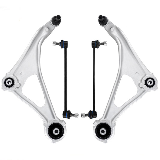 4pc K623474 K623475 K750094 K750095 Front Lower Control Arms Sway Bar Links Kit for Nissan Altima Sedan 2013 2014
