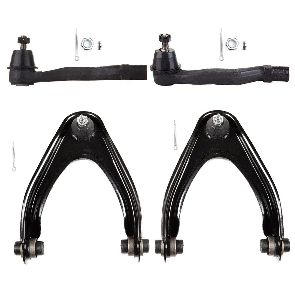 4pc K80883 K80884 ES3331 ES3332 Front Upper Control Arm Outer Tie Rod End For Honda CR-V 1997 1998 1999 2000 2001