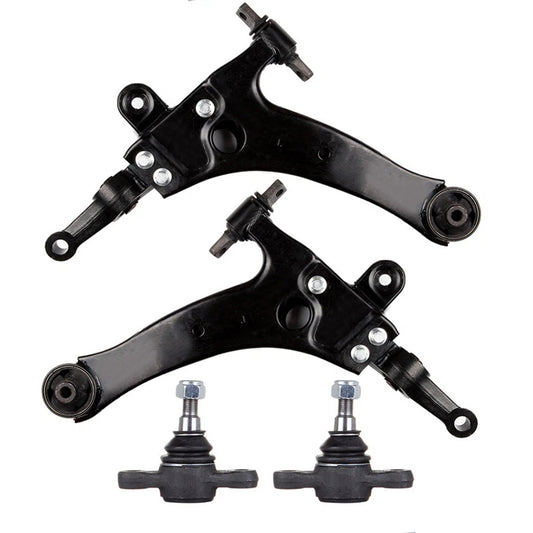 4pc K641111 K641110 K80621 Front Lower Control Arm Ball Joint for Kia Optima Amanti Magentis 2001 2002 2003 2004 2005 2006 for Hyundai Sonata XG300 2001 2002 2003 2004 2005