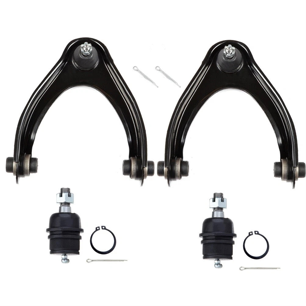 4pc K90450 K90451 K8695T Front Upper Control Arm And Ball Joint Suspension For Ford F-150 Expedition Explorer 1995 1996 1997 1998 1999 2000 2001 2002 2003 2004 2005