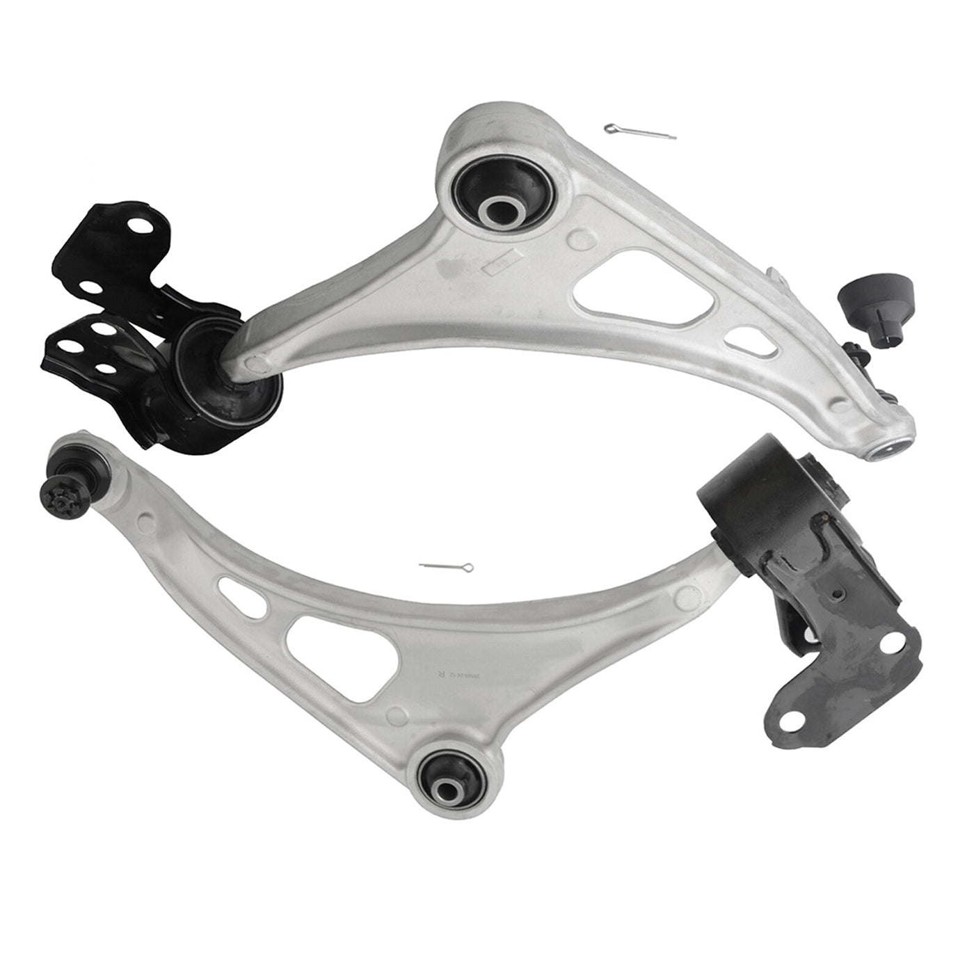 2pc MS601229 MS601230 Front Lower Control Arms with Ball Joint for Honda Pilot 2016-2023 for Honda Ridgeline 2017-2023 for Passport 2019-2023 for Acura MDX 2014-2023