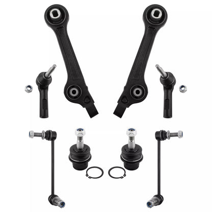 8pc K010534 K80996 ES800986 K80822 K80823 Front Lower Control Arm Tie Rod Sway Bar for Chrysler 300 2011 - 2019 for Dodge Charger Challenger RWD 2011 - 2019