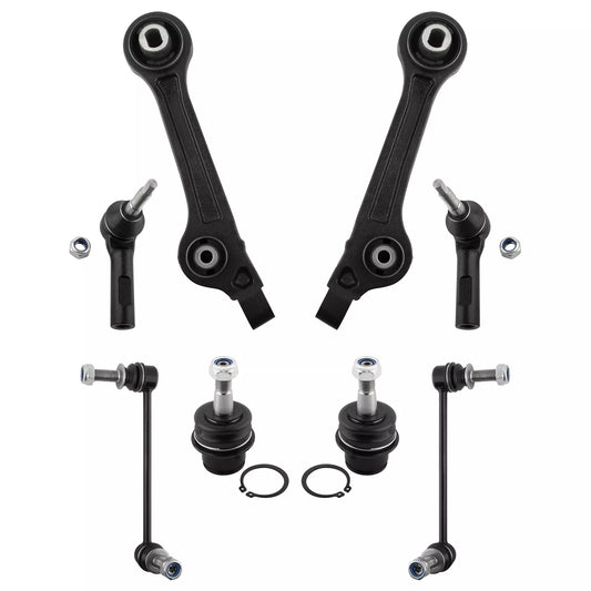 8pc K010534 K80996 ES800986 K80822 K80823 Front Lower Control Arm Tie Rod Sway Bar for Chrysler 300 2011 - 2019 for Dodge Charger Challenger RWD 2011 - 2019