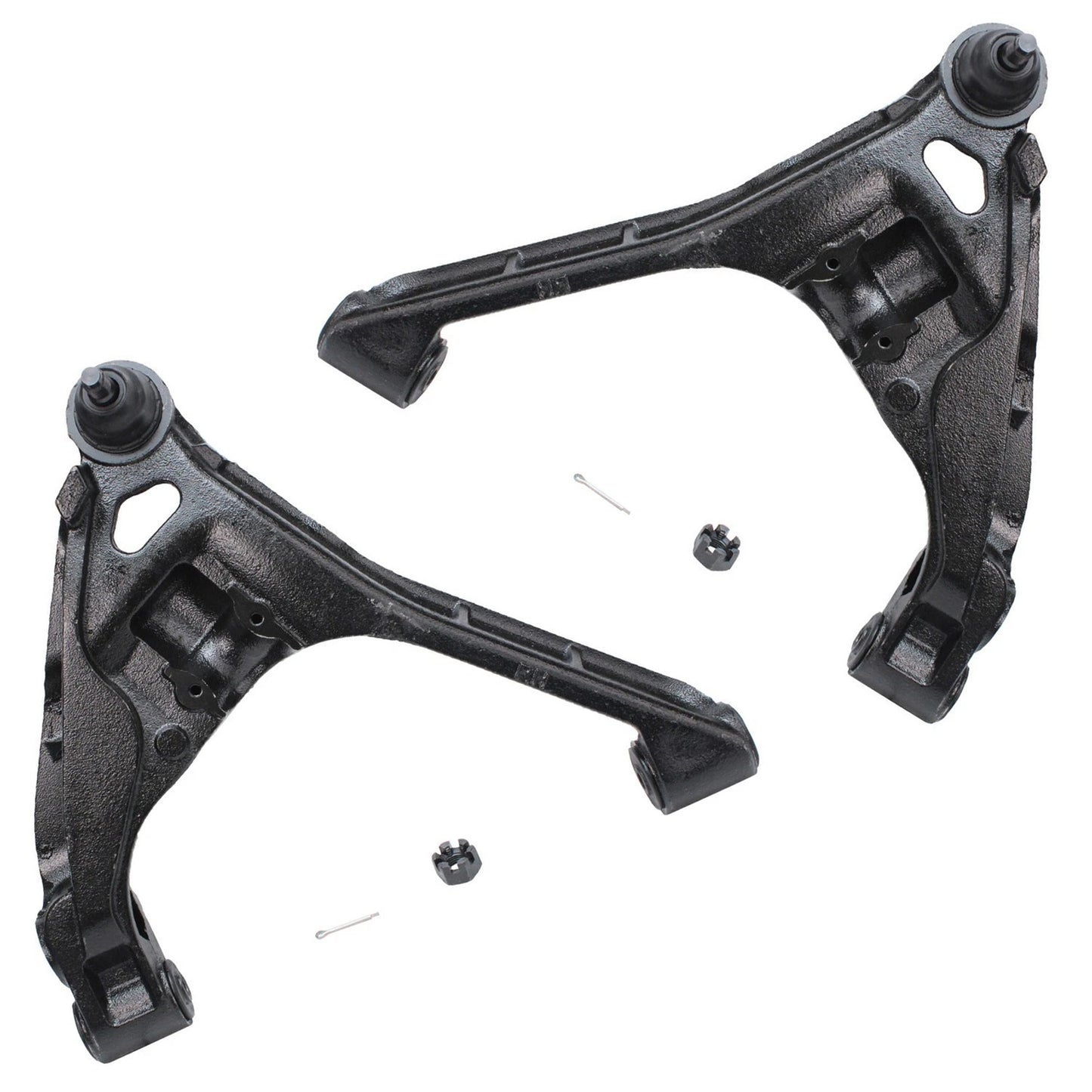2pc K620476 K620477 Front Lower Control Arm with Ball Joints for Dodge Dakota 4WD 2000 2001 2002 2003 2004 for Dodge Durango 4WD 2000 2001 2002 2003