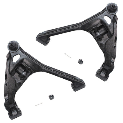 2pc K620476 K620477 Front Lower Control Arm with Ball Joints for Dodge Dakota 4WD 2000 2001 2002 2003 2004 for Dodge Durango 4WD 2000 2001 2002 2003
