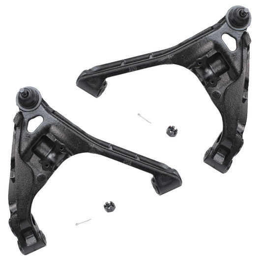 2pc K620476 K620477 Front Lower Control Arm with Ball Joints for Dodge Dakota 4WD 2000 2001 2002 2003 2004 for Dodge Durango 4WD 2000 2001 2002 2003