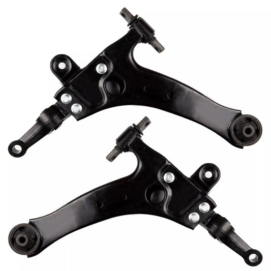 2pc K641110 K641111 Front Lower Control Arms without Ball Joints for Hyundai Sonata 2001-2005 for Hyundai XG350 2002-2005 for Kia Optima 2001-2006 for Kia Amanti 2004-2006