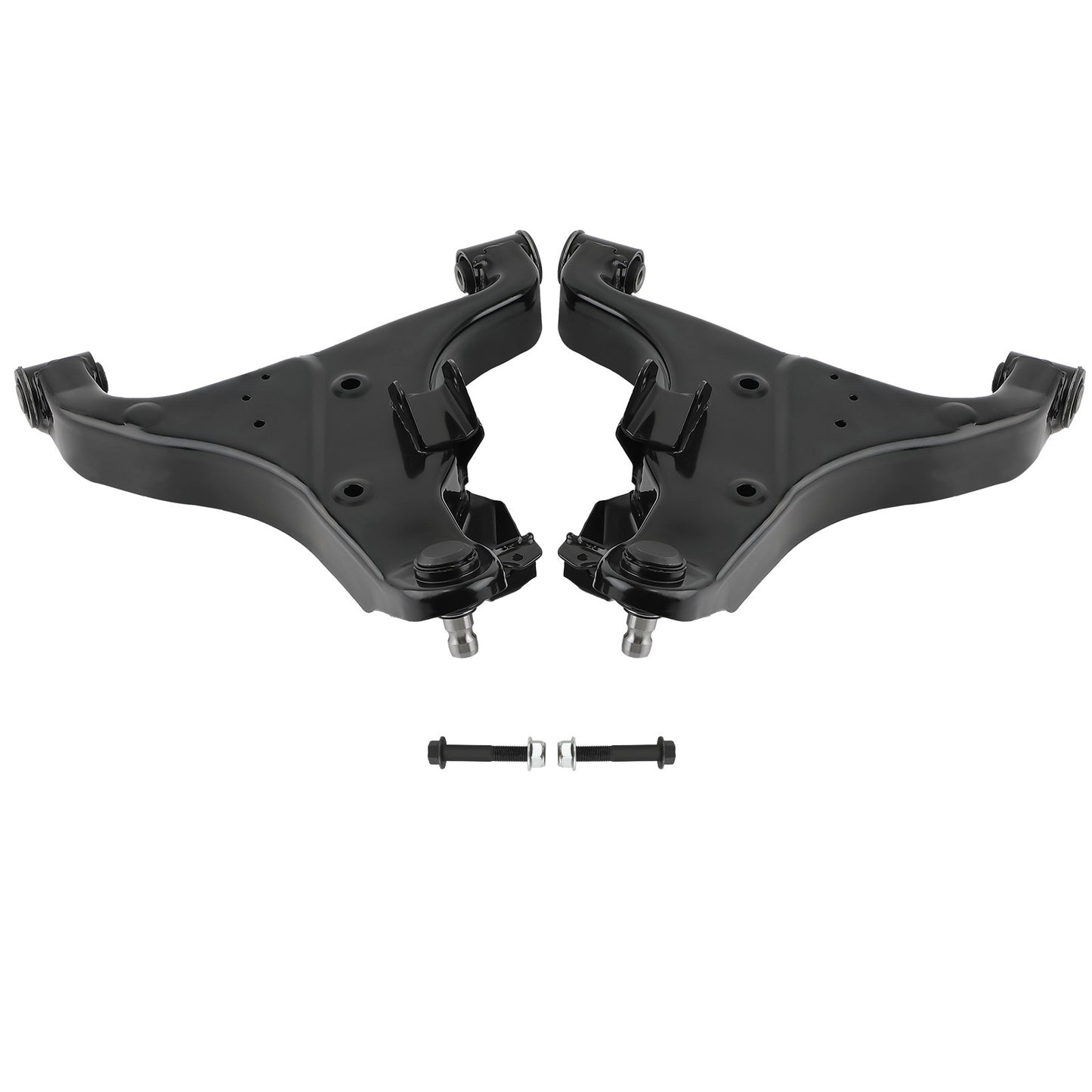 2pc K620511 K620512 Front Lower Control Arms with Ball Joints for Nissan Armada 2005-2015 for Nissan Titan 2004-2015 for Infiniti QX56 2004-2010