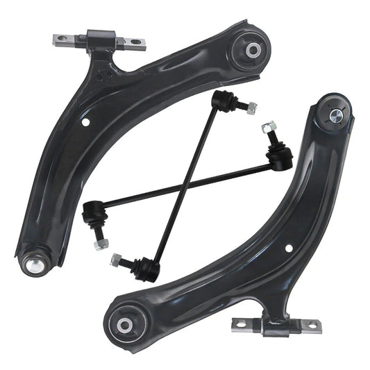 4pc MS30194 MS30195 K750095 K750094 Front Lower Control Arm Sway Bars Suspension Kit for Nissan Rogue 2008 2009 2010 2011 2012 2013 for Nissan Rogue Sport 2014 2015