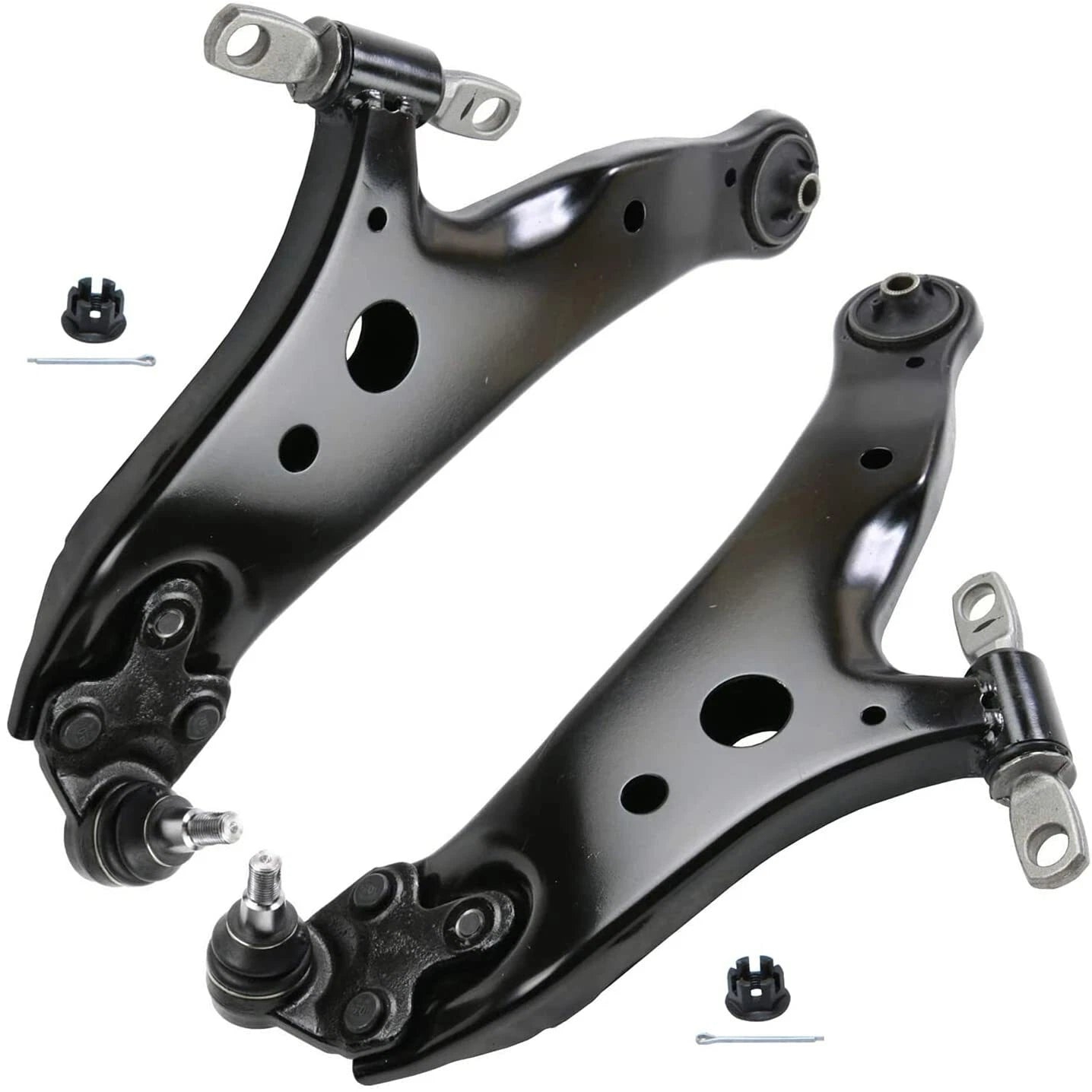 4pc K622945 K622944 K90344 Front Lower Control Arm with Ball Joint Sway Bar for Lexus RX450H RX350 RX350L for Toyota Venza Highlander 2008 2009 2010 2011 2012 2013 2014 2015 2016 2017 2018 2019