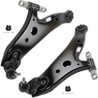 4pc K622945 K622944 K90344 Front Lower Control Arm with Ball Joint Sway Bar for Lexus RX450H RX350 RX350L for Toyota Venza Highlander 2008 2009 2010 2011 2012 2013 2014 2015 2016 2017 2018 2019