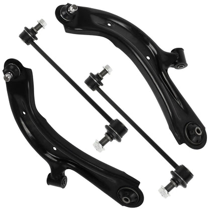 4pc K622160 K622159 K750719 Front Lower Control Arm Sway Bar Ends for Nissan Sentra NV200 2013 2014 2015 2016 2017 2018 2019 for Chevy City Express 2015 2016 2017 2018