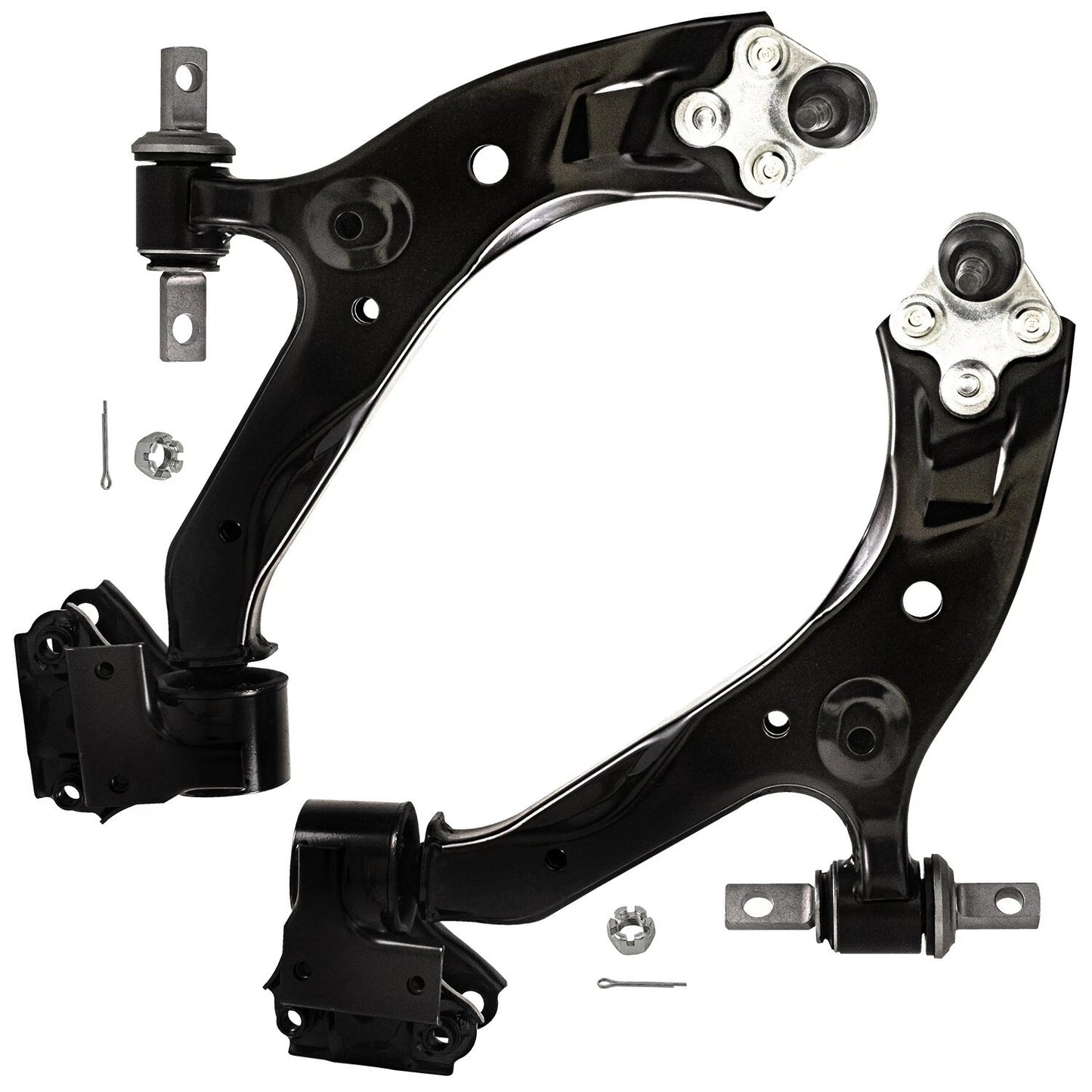 4pc K622943 K622942 K750297 Front Lower Control Arm with Ball Joints Sway Bars Kit for Honda CR-V 2015 2016
