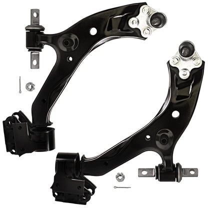 4pc K622943 K622942 K750297 Front Lower Control Arm with Ball Joints Sway Bars Kit for Honda CR-V 2015 2016