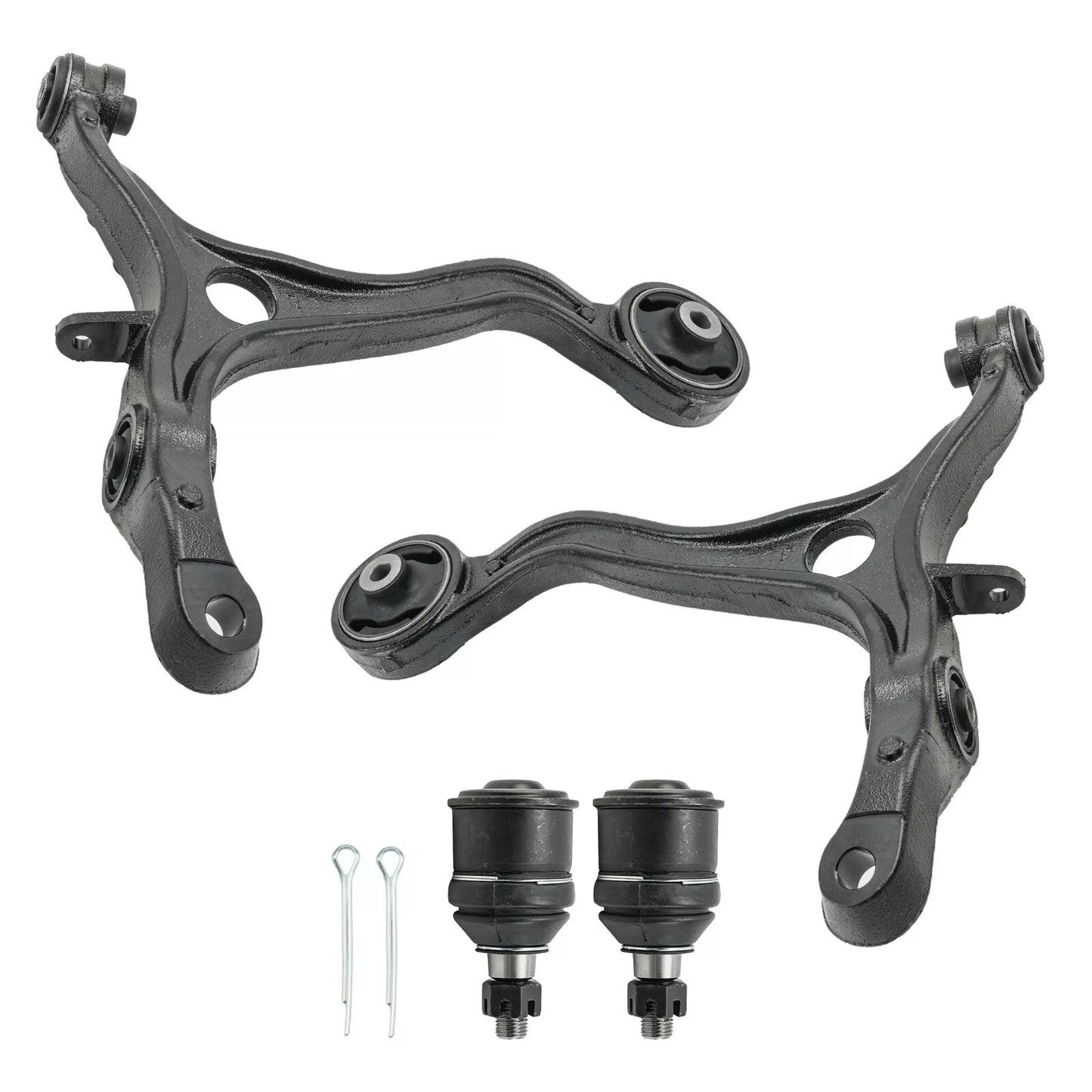 4pc K641112 K641113 K500081 Front Lower Control Arms and Ball Joints for Honda Accord 2008-2012 for Acura TSX 2009 2010 2011 2012 2013 2014