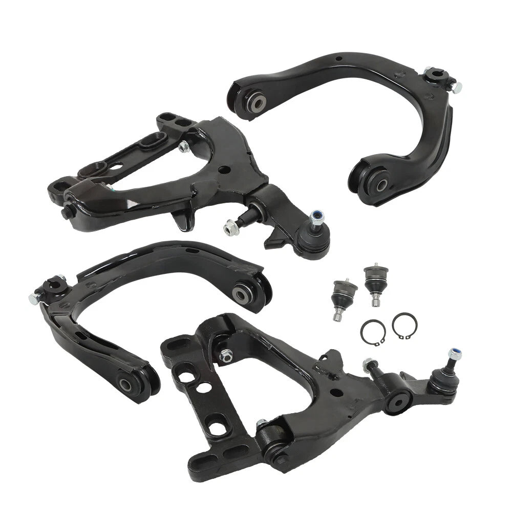 6pc K620467 K620468 K640293 K640294 K6664 Front Upper Lower Control Arms with Ball Joint for Chevy Trailblazer for GMC Envoy 2004 2005 2006 2007