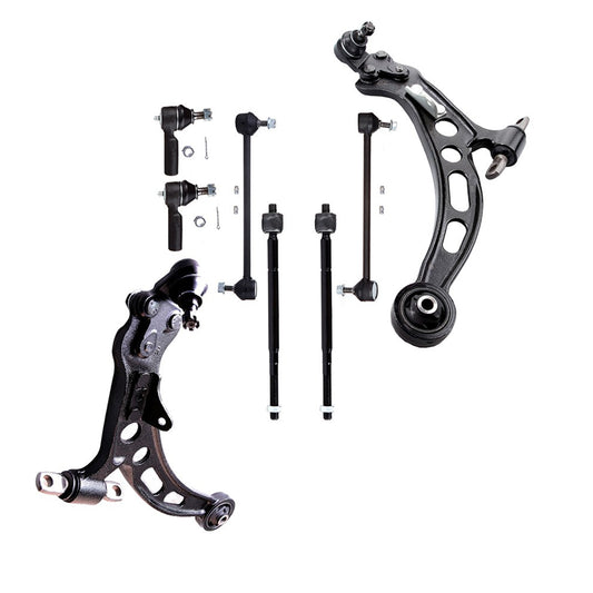8pc K640192 K640191 K90311 K90312 ES3306 EV301 Front Lower Control Arm Sway Bar Tie Rod for LEXUS ES300 1997-2001