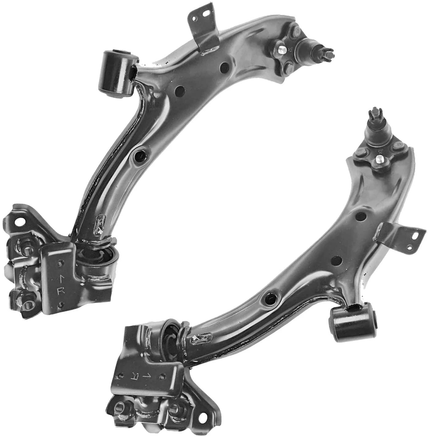8pc K620500 K620501 K750297 EV800689 ES800510 Front Lower Control Arm with Ball Joints Sway Bars Tie Rod Ends Kit for Honda CR-V 2007 2008 2009 2010 2011