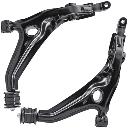 4pc K640323 K640324 K9802 Front Lower Control Arm with Ball Joints for Honda CR-V 1997 1998 1999 2000 2001