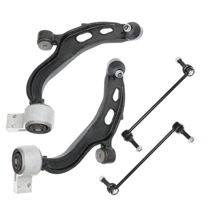 4pc K622916 K622917 K750388 K750389 Front Lower Control Arm Sway Bar Links Kit for Ford Taurus Flex for Lincoln MKS MKT 2013 2014 2015 2016 2017 2018 2019