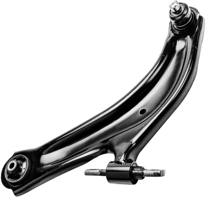 4pc K620373 K620374 ES800575 ES800574 ront Lower Control Arm with Ball Joints Tie Rods for Nissan Sentra 2007-2012