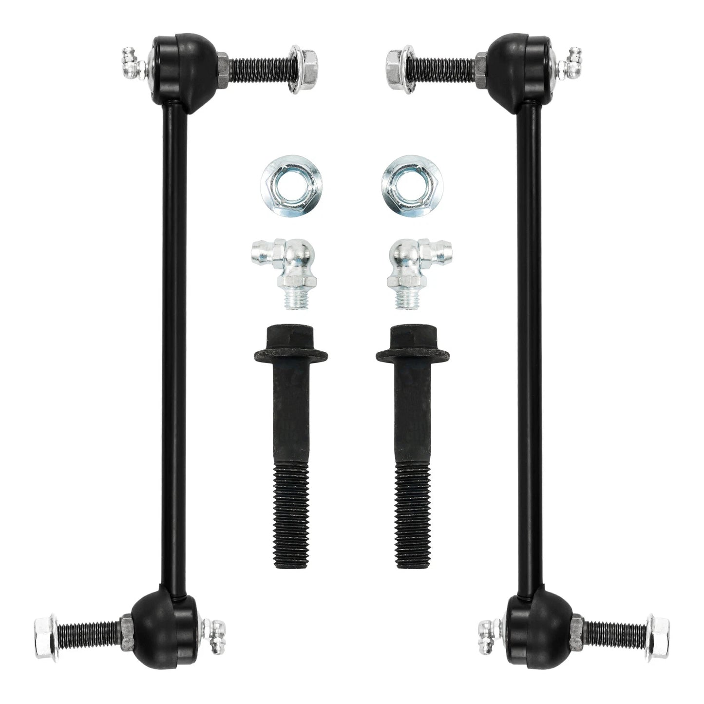 4pc K80726 K80727 K80899 Front Lower Control Arm Ball Joints Sway Bar Links for Ford Mustang 2005 2006 2007 2008 2009 2010