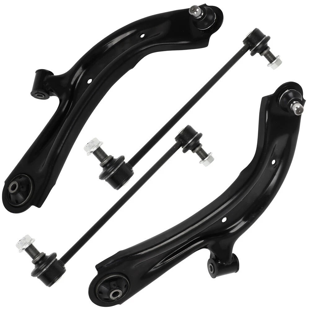 4pc K622160 K622159 K750719 Front Lower Control Arm Sway Bar Ends for Nissan Sentra NV200 2013 2014 2015 2016 2017 2018 2019 for Chevy City Express 2015 2016 2017 2018