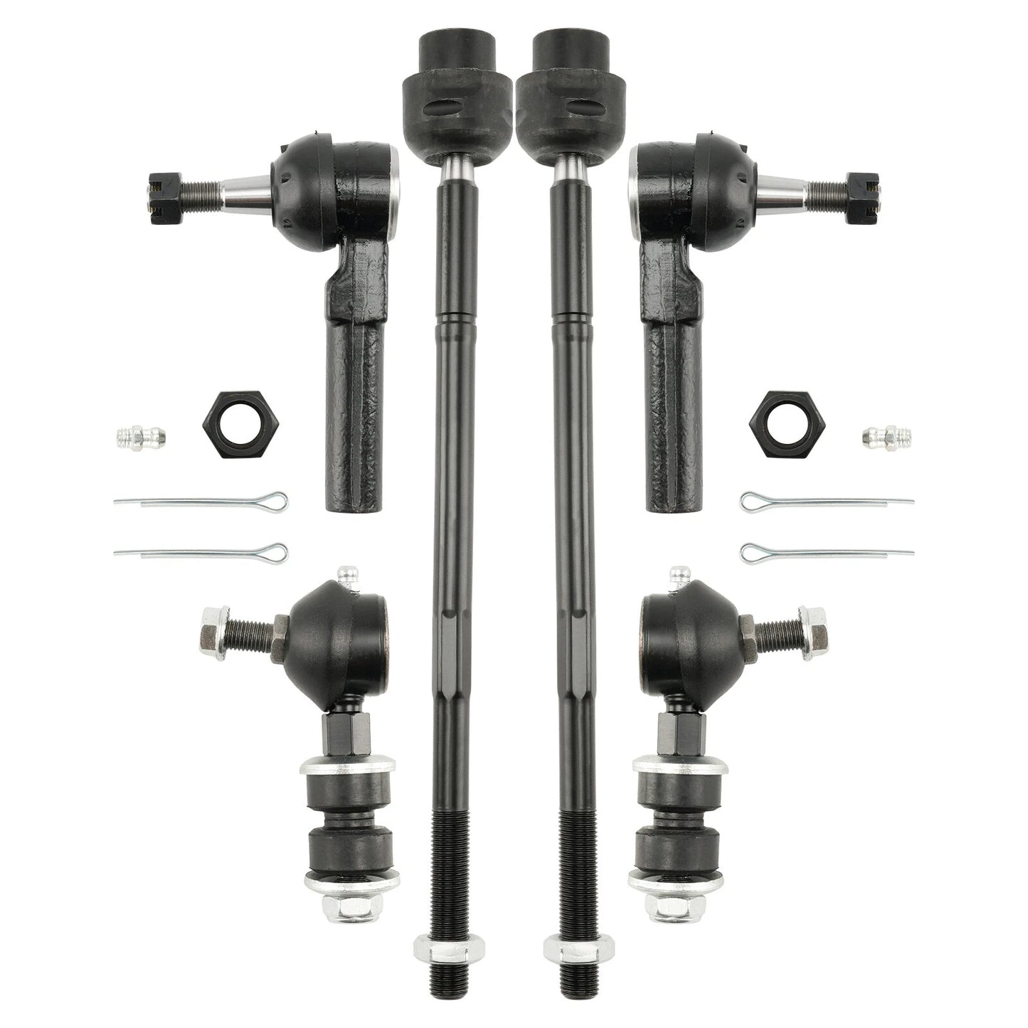 8pc K620359 K620358 K9543 ES2814 EV380 Front Lower Control Arm Ball Joints Sway Bars for Nissan Sentra 2001 2002 2003 2004 2005 2006