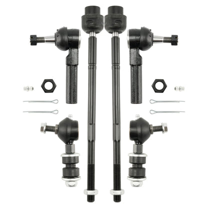 8pc K620359 K620358 K9543 ES2814 EV380 Front Lower Control Arm Ball Joints Sway Bars for Nissan Sentra 2001 2002 2003 2004 2005 2006