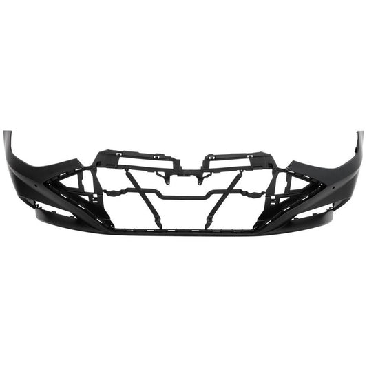 Primed Primered Front Bumper Cover Fascia HY1000243 101-10920 86510L0420 Replacement For Hyundai Sonata 2020 2021 2022 2023 with Park
