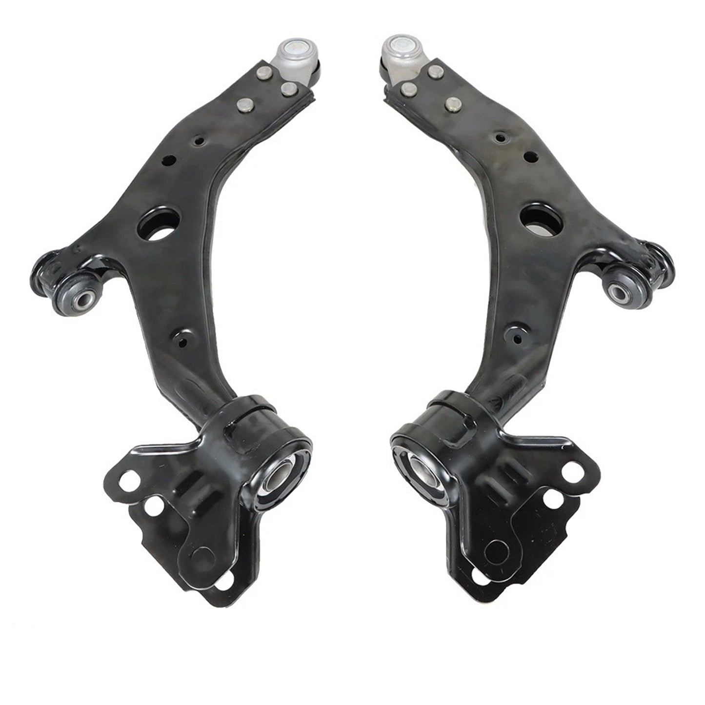 4pc 524-113 524-114 K750802 Front Lower Control Arms Ball Joints Sway Bar Links for Ford Escape 2014 2015 2016 2017 2018 2019