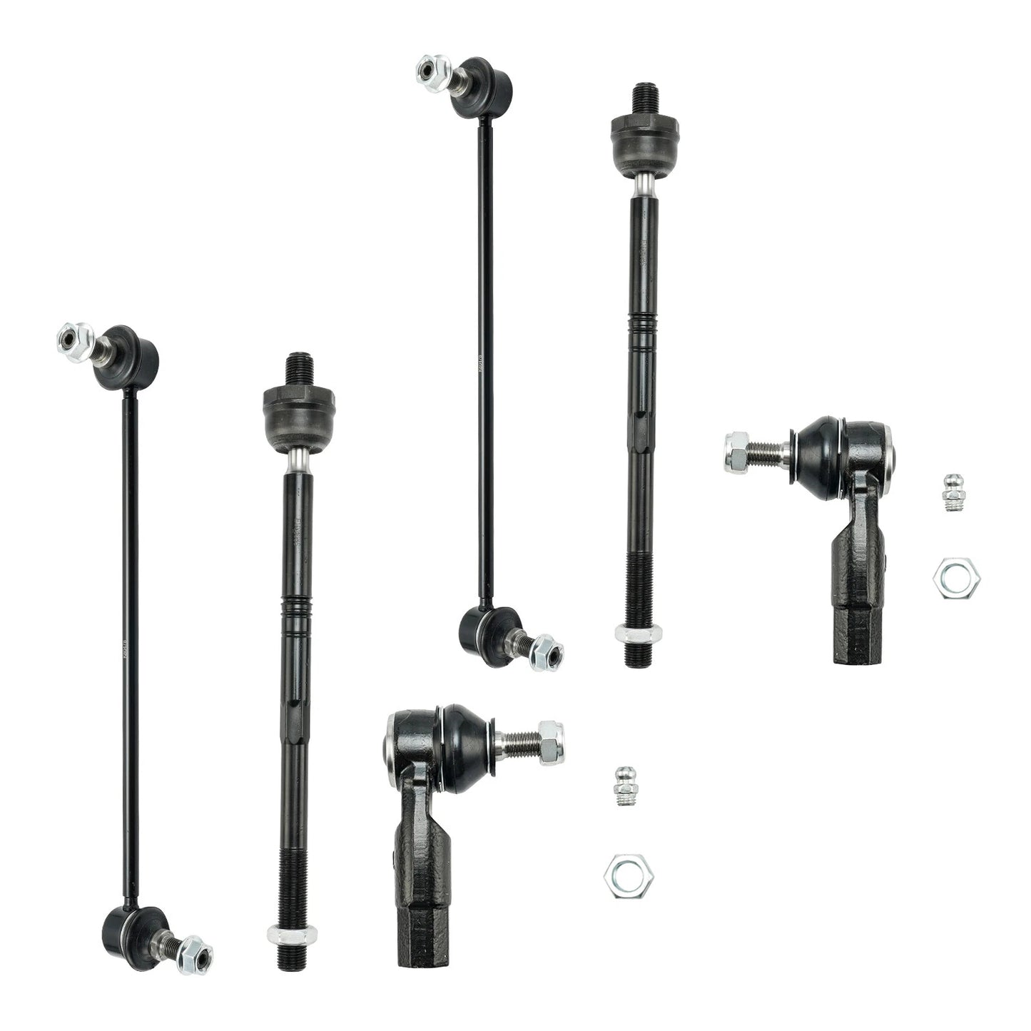 8pc K621949 K621950 K80478 EV80665 ES80666 ES80667 Front Lower Control Arm Sway Bars Tie Rods Kit for Volkswagen Jetta 2011 2012 2013 2014 2015 2016 2017 2018
