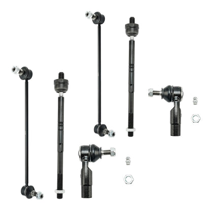 8pc K621949 K621950 K80478 EV80665 ES80666 ES80667 Front Lower Control Arm Sway Bars Tie Rods Kit for Volkswagen Jetta 2011 2012 2013 2014 2015 2016 2017 2018