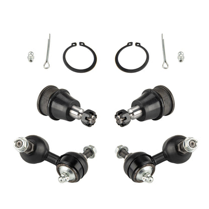 6pc K640399 K640400 K80223 K90454 K90455 Front Lower Control Arms Sway Bars Links for Honda CR-V 2002 2003 2004 2005 2006